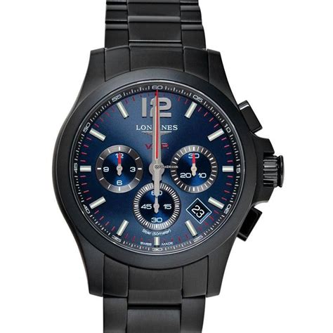 Longines Conquest VHP Chronograph Quartz Blue Dial Men's Watch ...