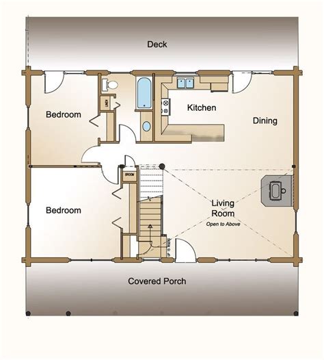 Amazing Open Concept Floor Plans For Small Homes - New Home Plans Design