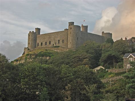 Harlech Castle, Wales | Harlech Castle is on the North West … | Flickr