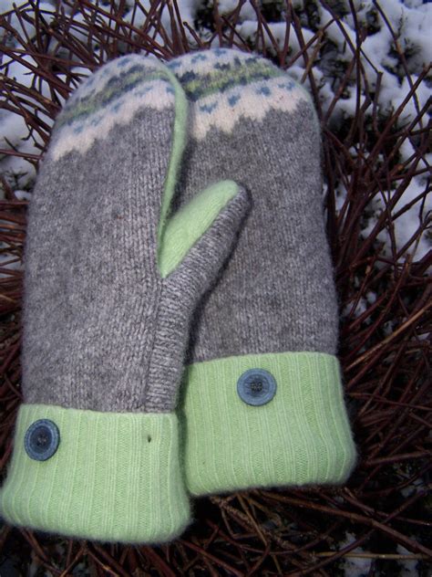 Knit Mittens With Fleece Lining Pattern