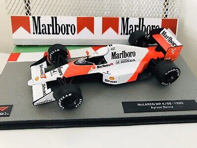 F1 CAR COLLECTION XTRA- Full MARLBORO McLaren MP4/5B Ayrton Senna -1990 ...