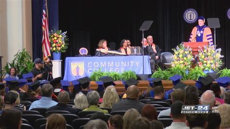 Erie Community College holds first commencement ceremony - YouTube