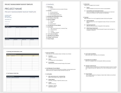 Free Project Budget Templates | Smartsheet