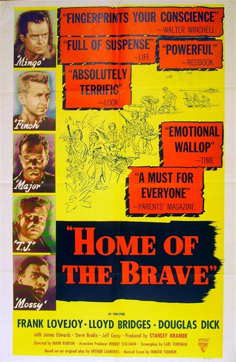 HOME OF THE BRAVE | Rare Film Posters