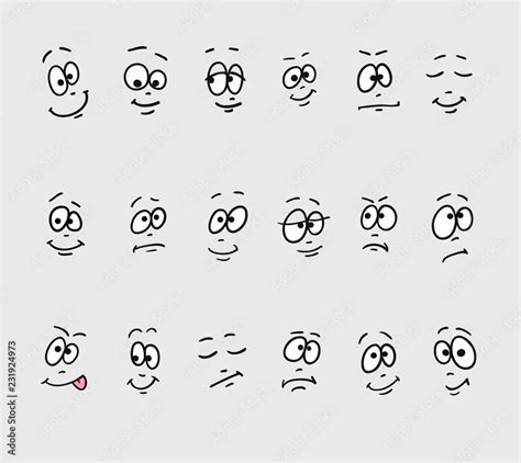 Images Of Cartoon Funny Faces