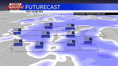 More snow expected to fall in Rockford this weekend