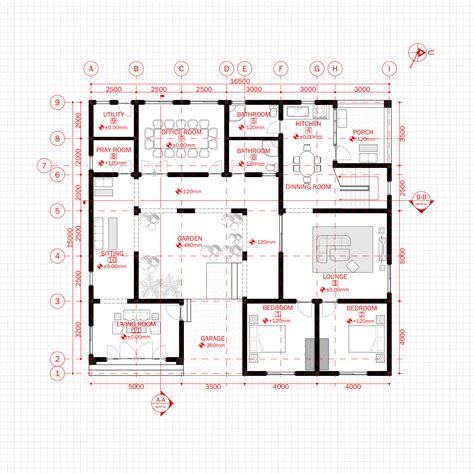 Floor Plan With Dimensions - Image to u