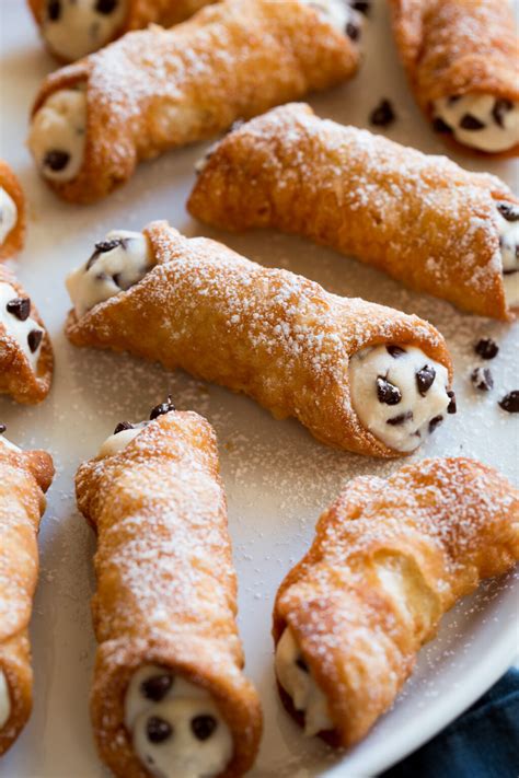 Cannoli Recipe (Shells and Filling) | Cannoli recipe easy, Cannoli ...