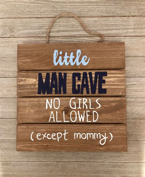 Baby Room Sign ~ 2019 | Baby room signs, Room signs, Man cave