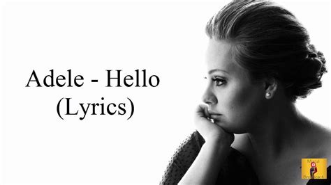 Hello Adele Lyrics | hello adele English Lyrics | hello by adele(Lyrics ...