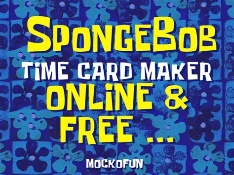 [FREE] Spongebob Font Generator - MockoFUN