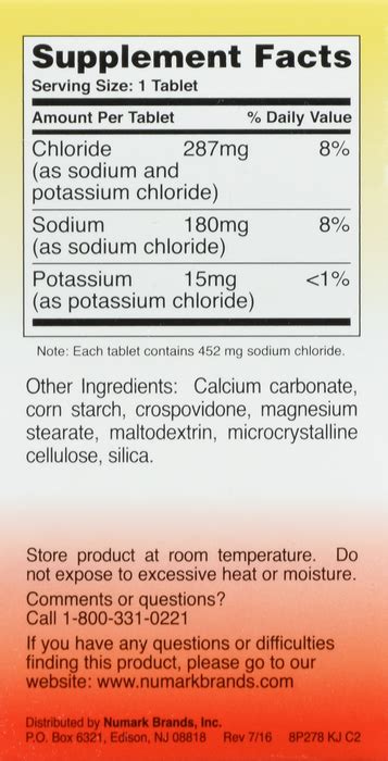 Case of 24-Thermotabs Salt Supplement Buffered Tablets 100ct