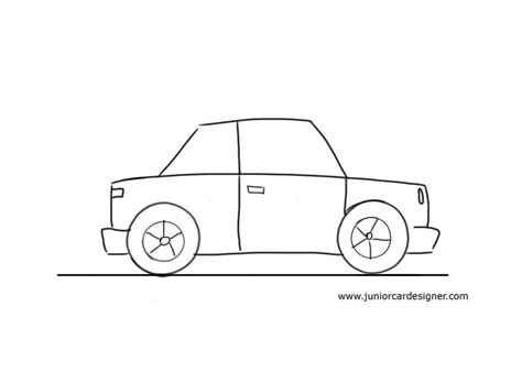 juniorcardesigner.com | Car drawing kids, Car drawing easy, Drawing for ...