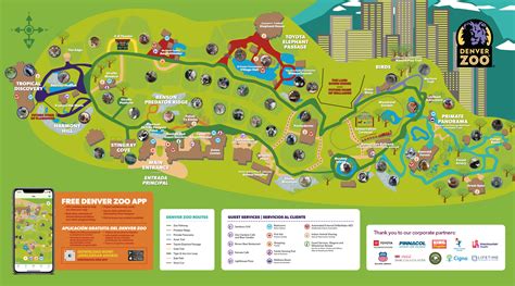 Map - Denver Zoo