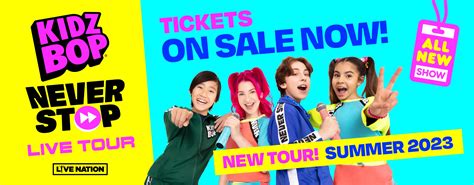 USA TOUR DATES - KIDZ BOP