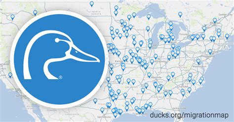 Ducks Unlimited Waterfowl Migration Map & Hunting Reports