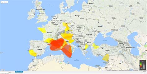 F4CZV : Une carte de la propagation VHF sur Google Map