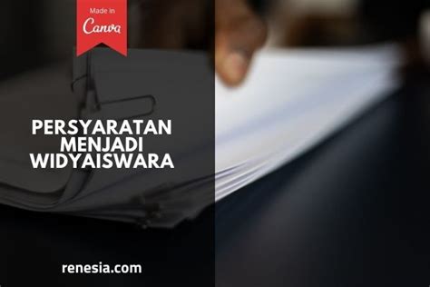 10 Persyaratan Menjadi Widyaiswara Yang Umumnya Perlu Dipenuhi