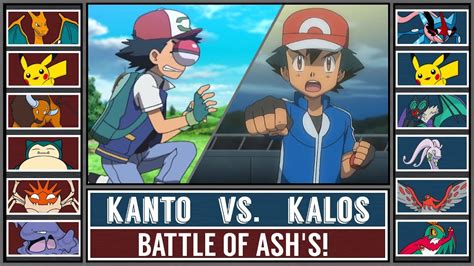 Ash Ketchum Kanto Team