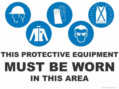 THIS PPE - IN THIS AREA - 5 CONDITION | Discount Safety Signs New Zealand