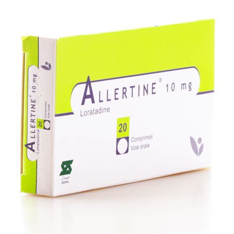 ALLERTINE 10MG COMP. B/20 – Pharmaconect