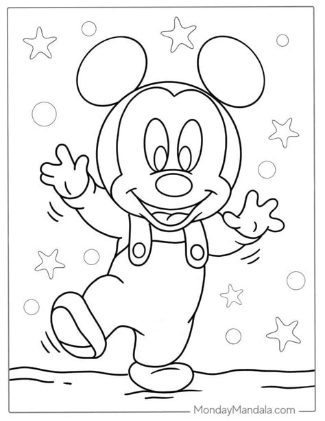 32 Mickey Mouse Coloring Pages (Free PDF Printables)