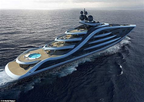 The super SUPER yacht: Designer creates world's most expensive vessel ...