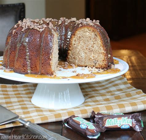 Milky Way Cake - Bundt Cake Recipe - I Heart Kitchen