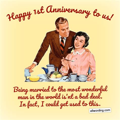 Happy 1st Wedding Anniversary To Us Quotes - ShortQuotes.cc