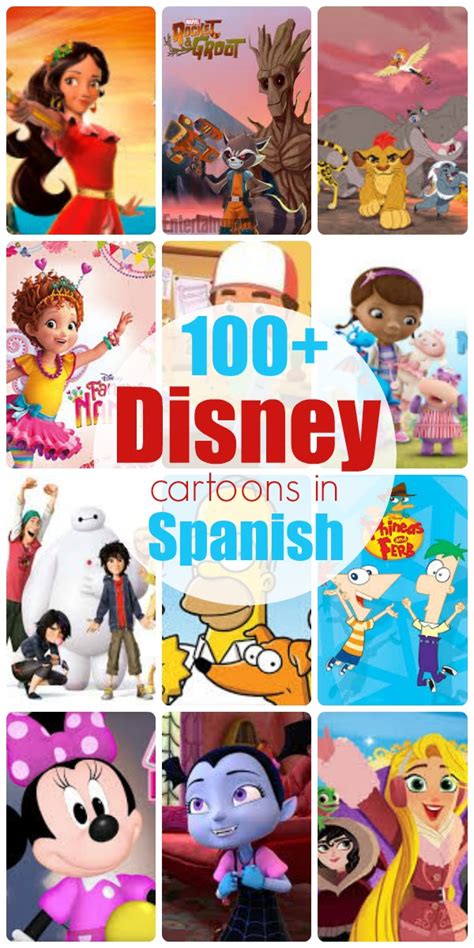 100+ AWESOME Spanish Cartoons From Disney - Pura Vida Moms