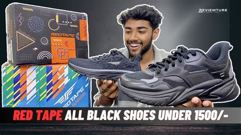 Unboxing & Review of Best Red Tape Shoes Under 1500/-🔥 - YouTube