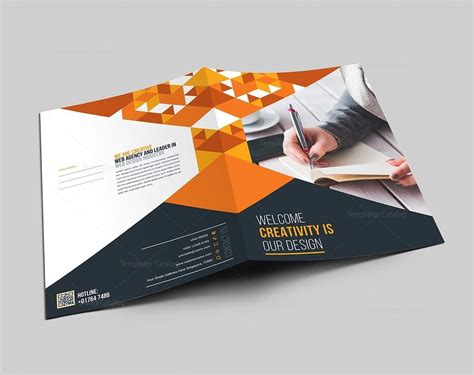 Business Folder Template with Stylish Design