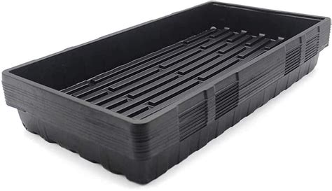 Pack of 10 Reusable Thick Seed Starter Trays, Strong Plant Growing Kit ...