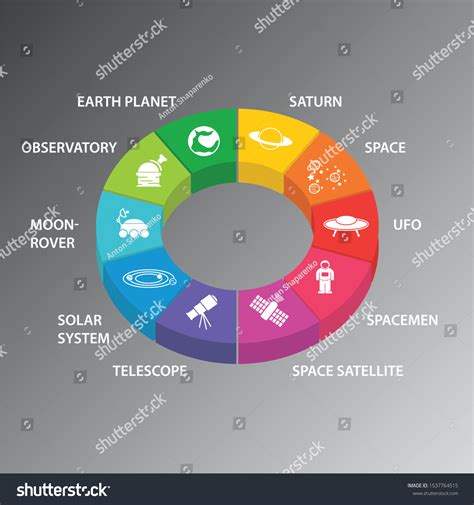 Space Infographics Vector Design Timeline Concept Stock Vector (Royalty ...