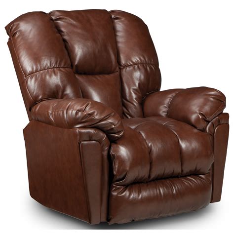 All Leather Swivel Rocker Recliner | Chair Design