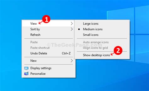 How to Hide Windows 10 Desktop Icons