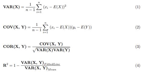 Covariance, Correlation, R-Squared | by Deepak Khandelwal | The Startup ...