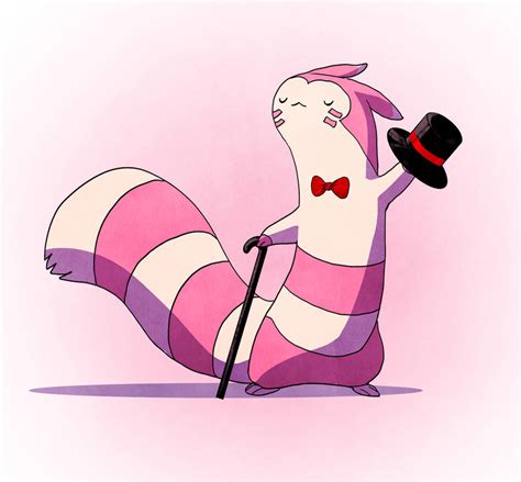 Shiny Furret by exo-bio on DeviantArt