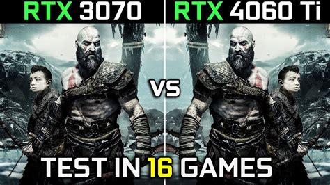 RTX 3070 vs RTX 4060 Ti | Test in 16 Games | 1080p - 1440p | The ...