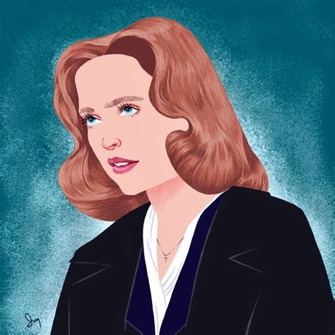 Scully > everyone (art by me!) : XFiles