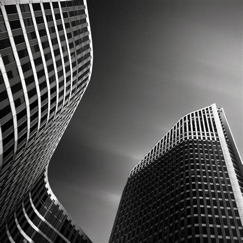 Black and White Modern Architecture Photography