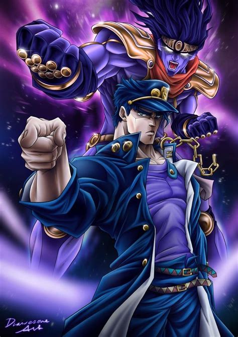 Reddit - StardustCrusaders - [Fanart] Artwork of Jotaro and Star ...