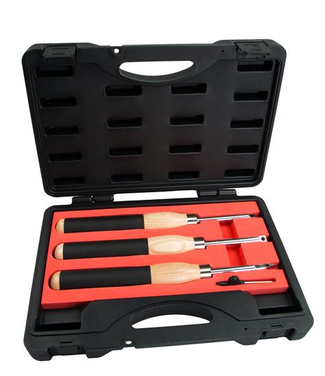 Three-Piece Mini Carbide Turning Tool Set - Turners Retreat