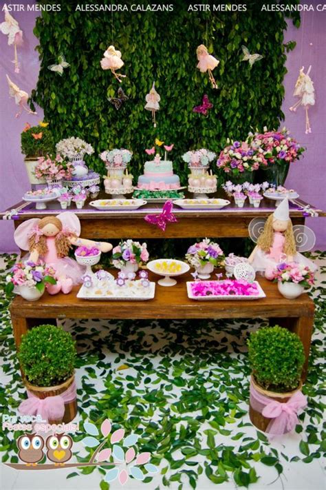 Kara's Party Ideas Fairy Garden Themed 1st Birthday Party | Kara's ...