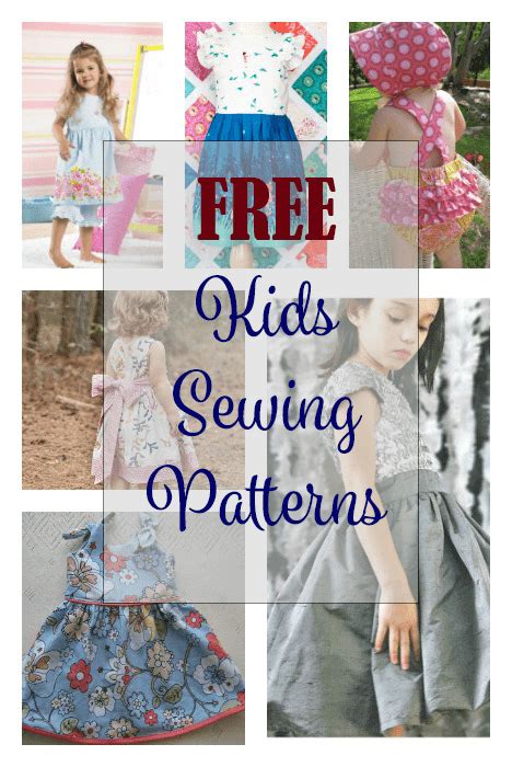 FREE Sewing Patterns for Kids - MHS Blog