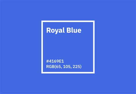 Royal Blue Color - Hex, RGB, CMYK, Pantone | Color Codes - U.S. Brand ...