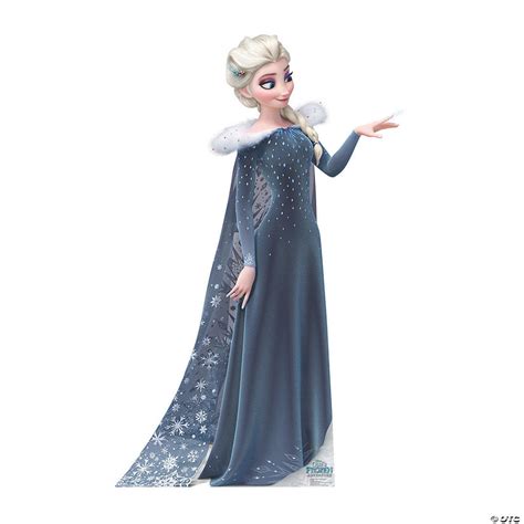 Olaf’s Frozen Adventure™ Elsa Life-Size Cardboard Stand-Up | Oriental ...