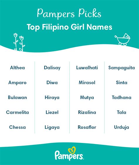 Top 150 Filipino Girl Names And Their Meanings Pampers, 59% OFF