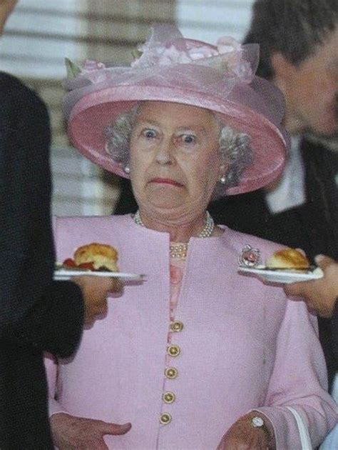 When the Queen couldn’t hide her utter disgust. Come on Elizabeth, that ...