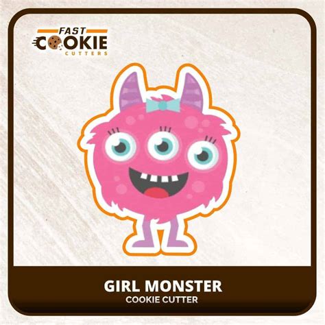 Girl Monster - Fast Cookie Cutters